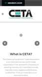 Mobile Screenshot of ceta.org
