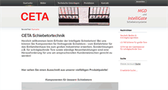 Desktop Screenshot of ceta.at