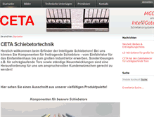 Tablet Screenshot of ceta.at